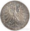 Срібна монета 2 Гульдена 1855 рік. Франкфурт купити на monitex.com.ua - 1 Срібна монета 2 Гульдена 1855 рік. Франкфурт