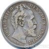Серебряная монета 2 Марки 1876 год. Анхальт купить на monitex.com.ua - 1 Серебряная монета 2 Марки 1876 год. Анхальт
