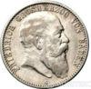 Серебряная монета 2 Марки 1905 год. Баден купить на monitex.com.ua - 1 Серебряная монета 2 Марки 1905 год. Баден