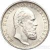 Срібна монета 2 Марки 1876 рік. Вюртемберг купити на monitex.com.ua - 1 Срібна монета 2 Марки 1876 рік. Вюртемберг