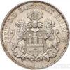 Срібна монета 5 Марок 1875 рік. Гамбург купити на monitex.com.ua - 1 Срібна монета 5 Марок 1875 рік. Гамбург