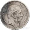 Срібна монета 2 Марки 1876 рік. Саксонія купити на monitex.com.ua - 1 Срібна монета 2 Марки 1876 рік. Саксонія